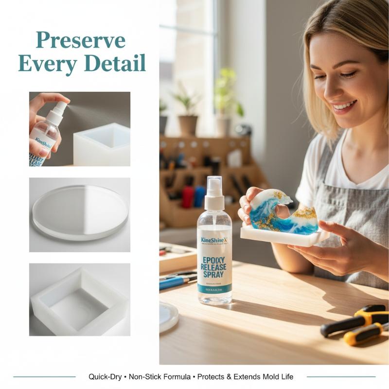 Release Spray Silicone - Spray do wyjmowania form z żywicy