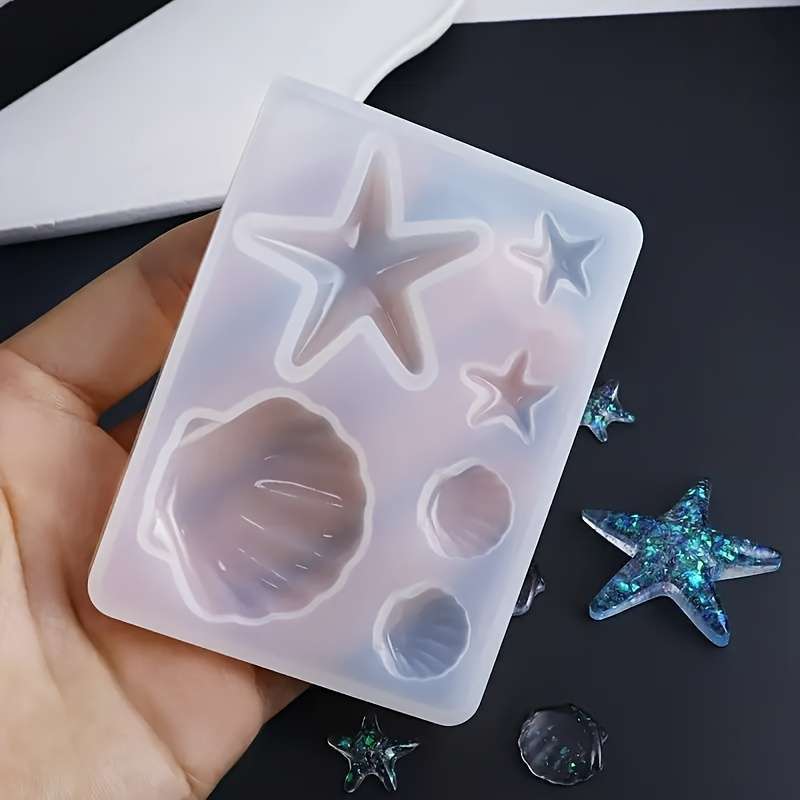 Silicone Mold Ocean - Forma silikonowa do tworzenia zawieszek z