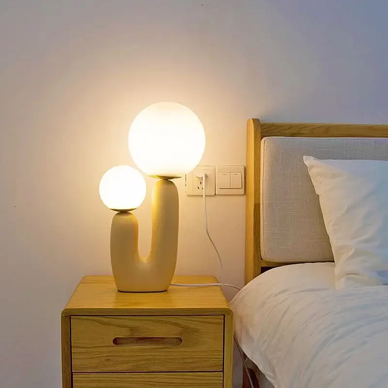 Resin Art On Floor - Nordycka lampka nocna do pokoju dziecięcego,