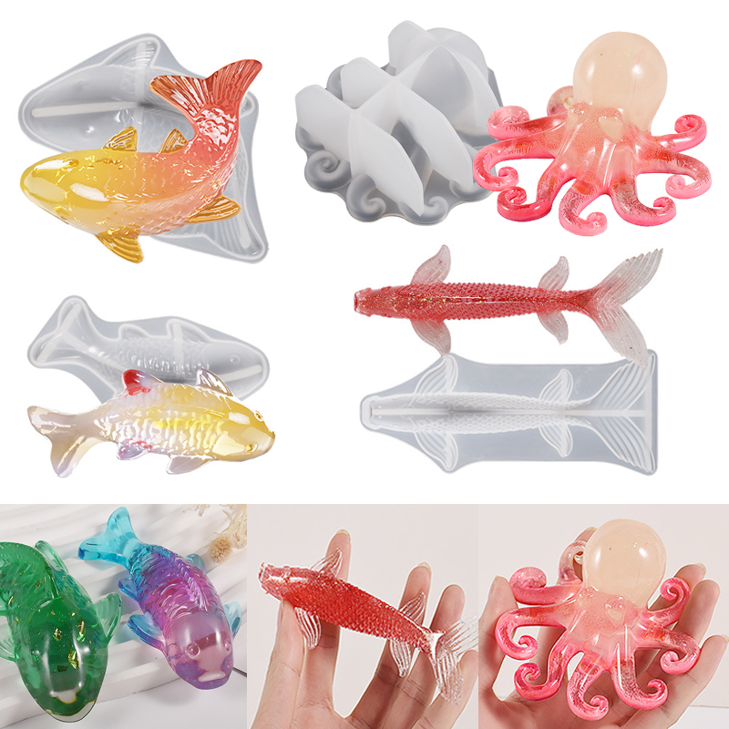 Silicone Mold Ocean - Forma silikonowa do żywicy epoksydowej w
