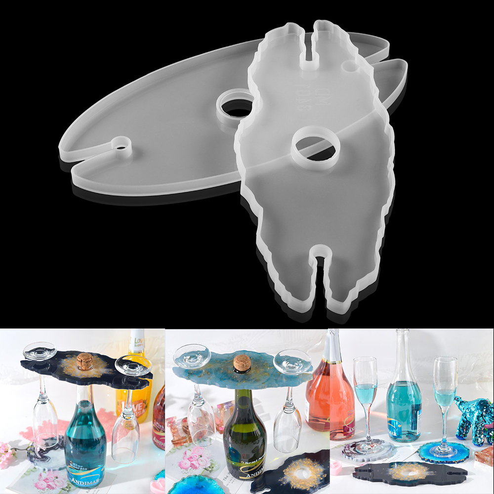 Resin Art Equipment - 1 sztuk stojak na wino silikonowe