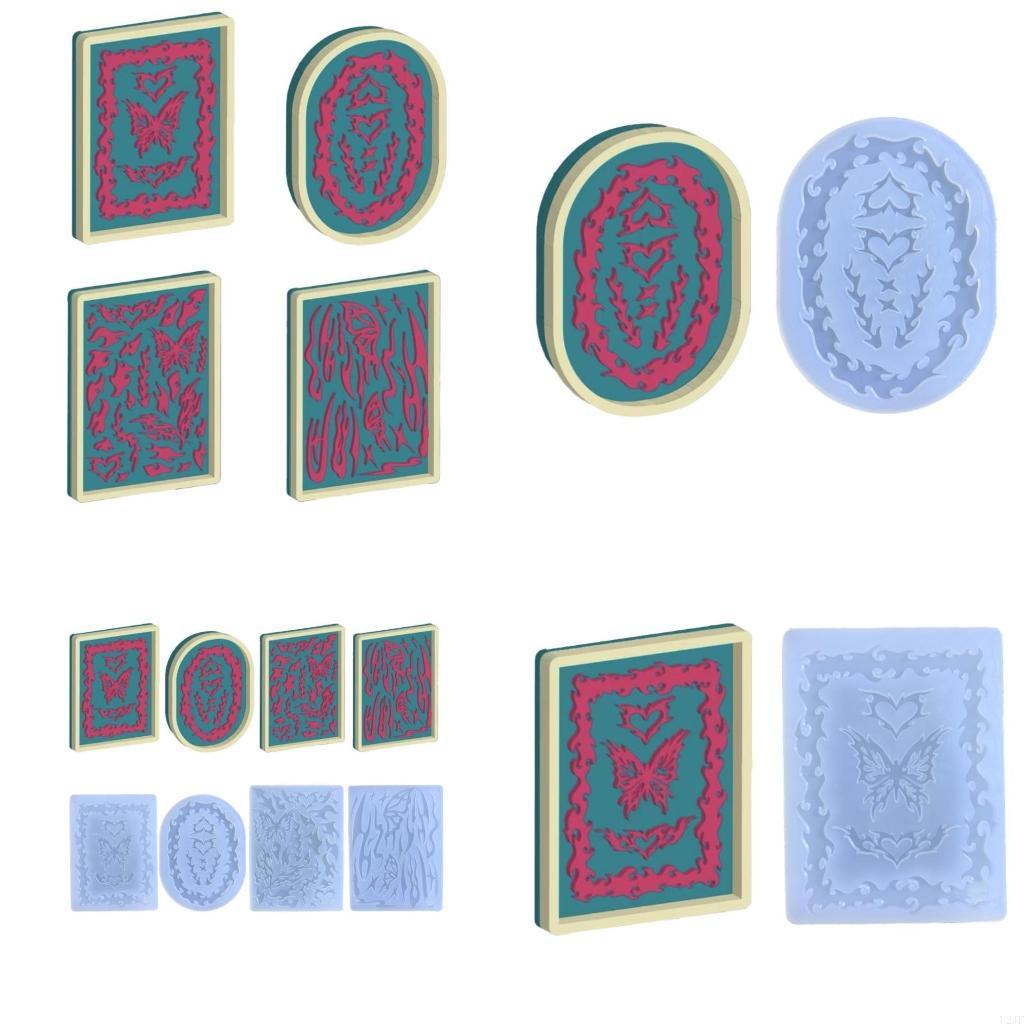 Resin Art Equipment - silikonowe formy żywica uwielbia formę płomienia