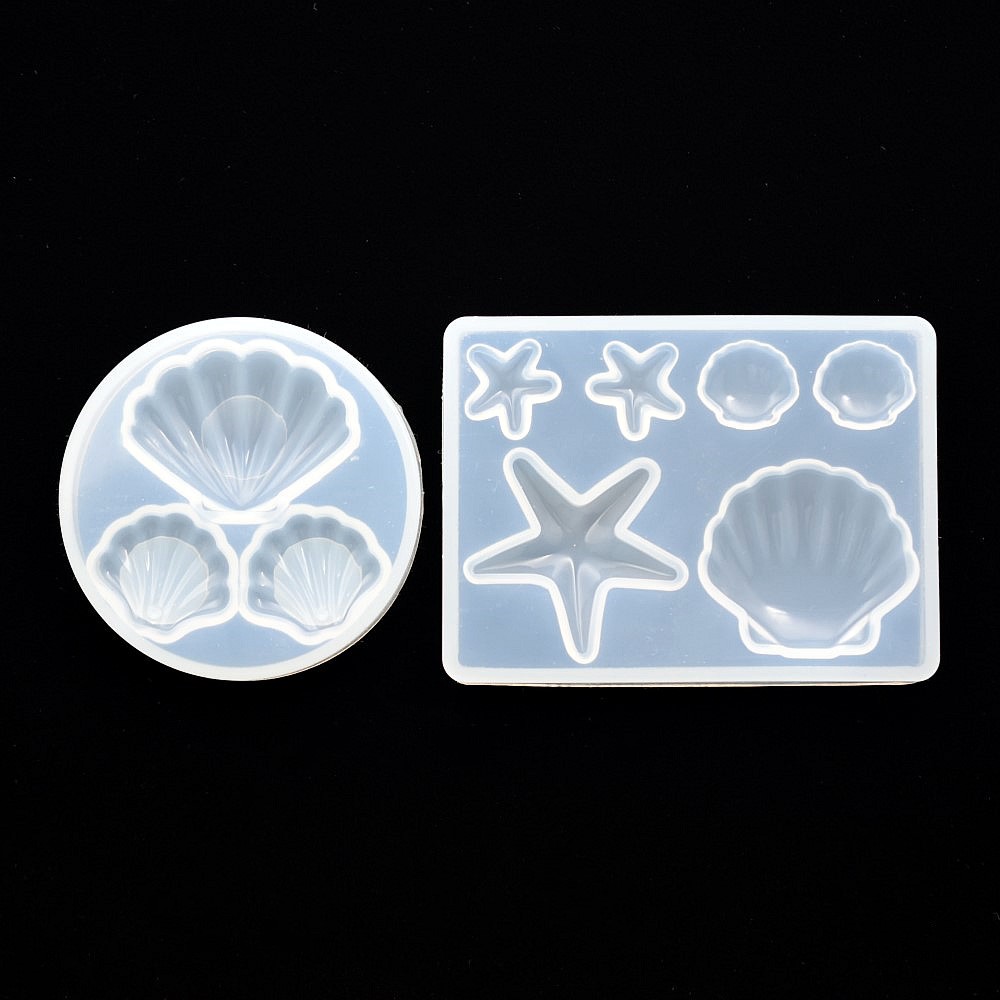Silicone Mold Ocean - Koraliki muszlowe wisiorek formy silikonowe żywica