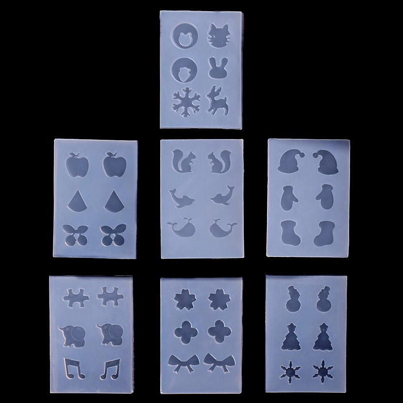 Silicone Mold Ocean - SNASAN kolczyki koraliki śliczne Charms gwiazda