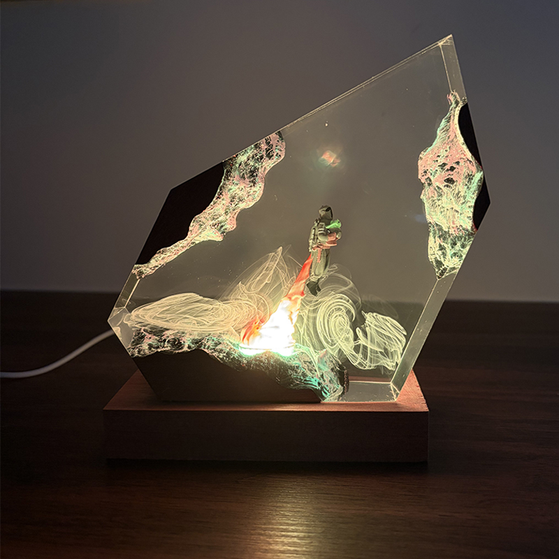 Resin Art Baby - Figurka Anime Sci-fi Organizm Żywiczny Lampka