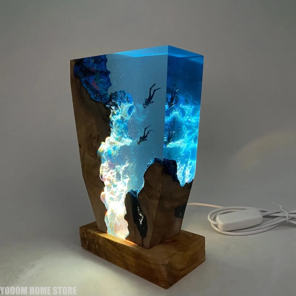 Nowa Lampka Stołowa z Żywicy z – Resin Art World recenzja i cena