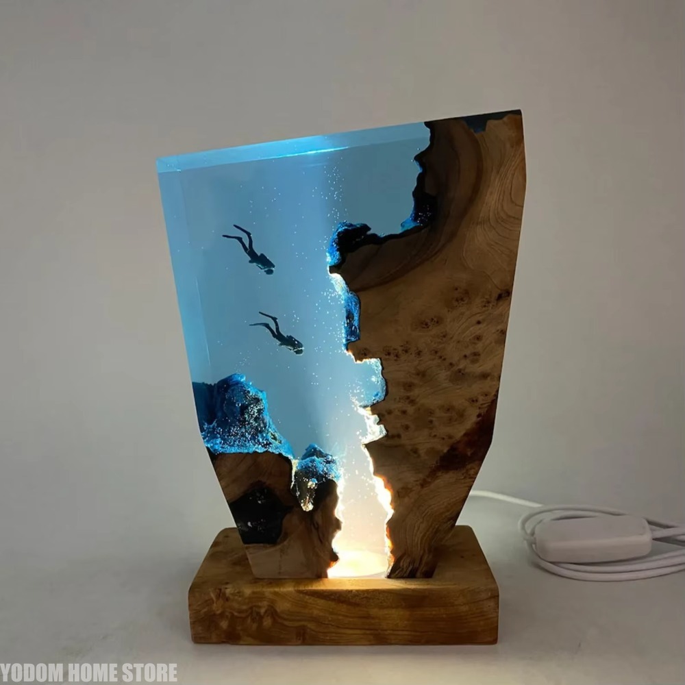 Nowa Lampka Stołowa z Żywicy z – Resin Art World recenzja i cena