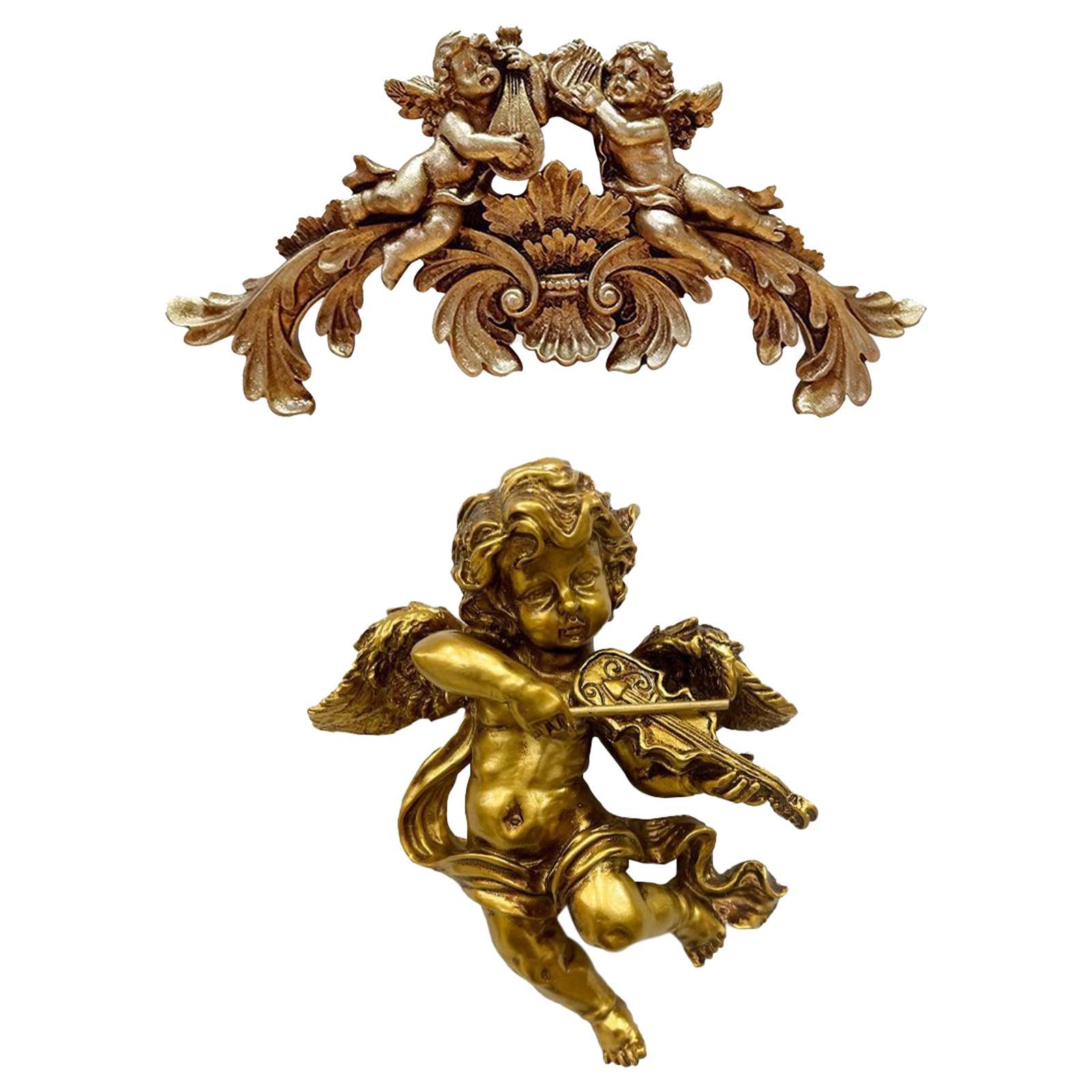 Anioł Rzeźba Ścienna Dekoracja – Resin Art Gift For Birthday recenzja i cena