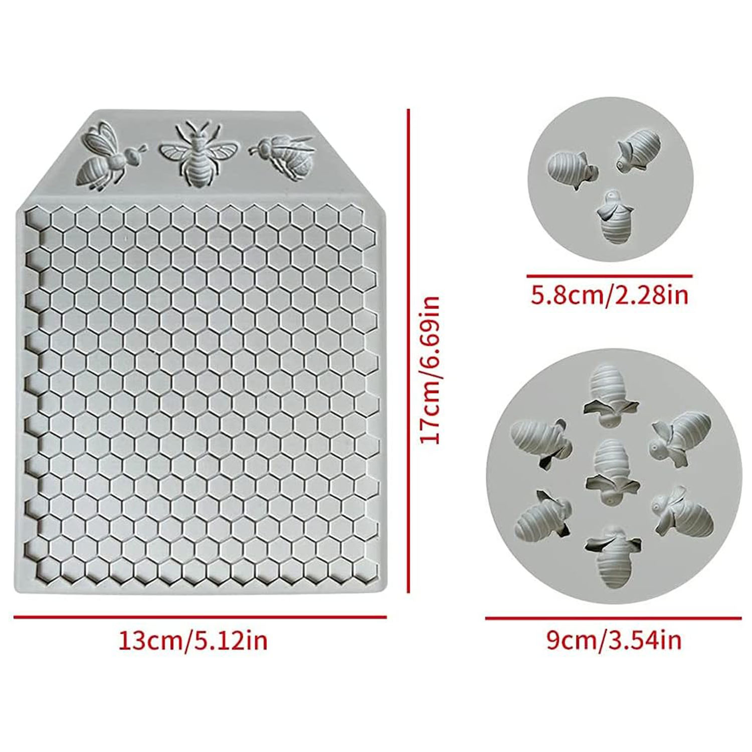 3 szt. Bumble Bee plaster miod – Silicone Mold Ocean recenzja i cena