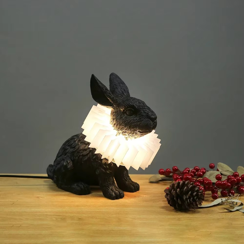 Lampa stołowa Królik Śliczna ż – Resin Art On Floor recenzja i cena