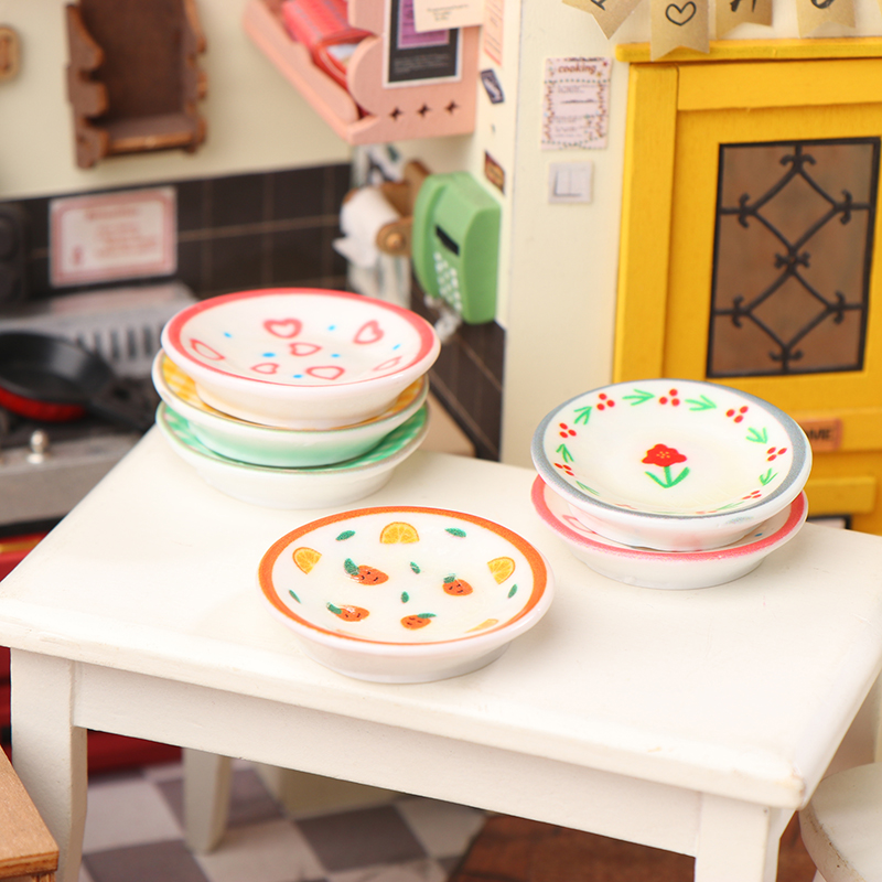 5 szt. Mini talerzyki i naczyn – Resin Art Toys recenzja i cena