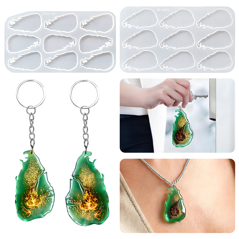 Forma do odlewania breloczków  – Resin Art A Keychain recenzja i cena