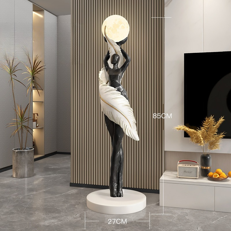 Duże lampy podłogowe do przedp – Resin Art On Floor recenzja i cena