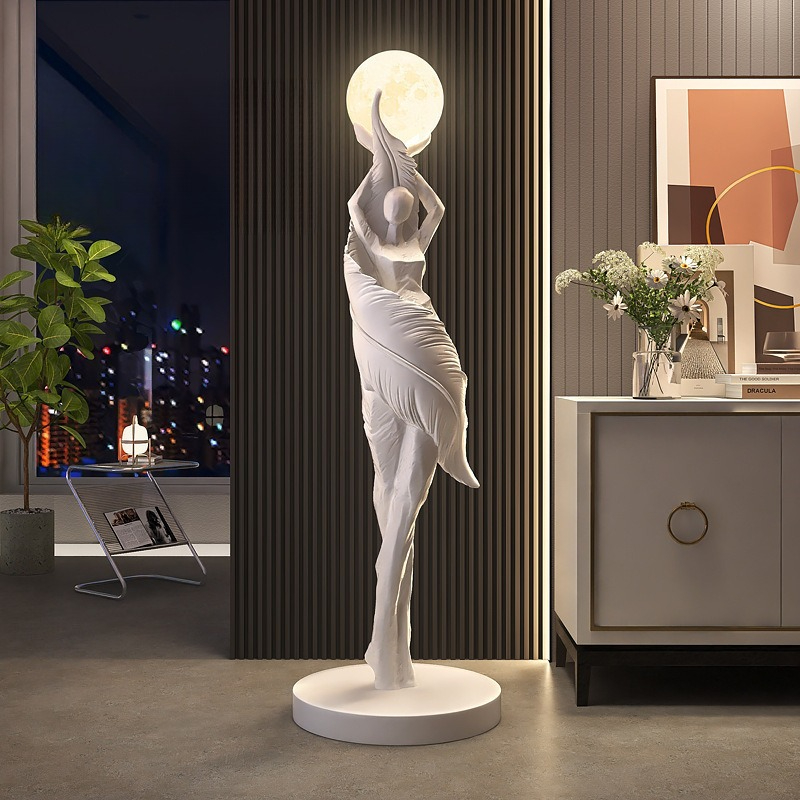 Duże lampy podłogowe do przedp – Resin Art On Floor recenzja i cena