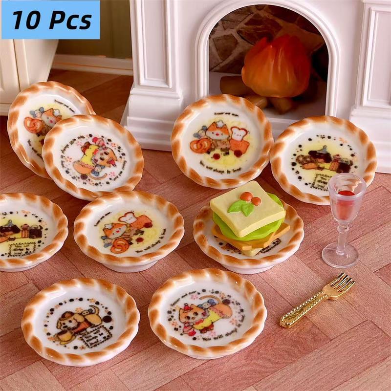 10 sztuk/zestaw Miniaturowe fo – Resin Art Toys recenzja i cena