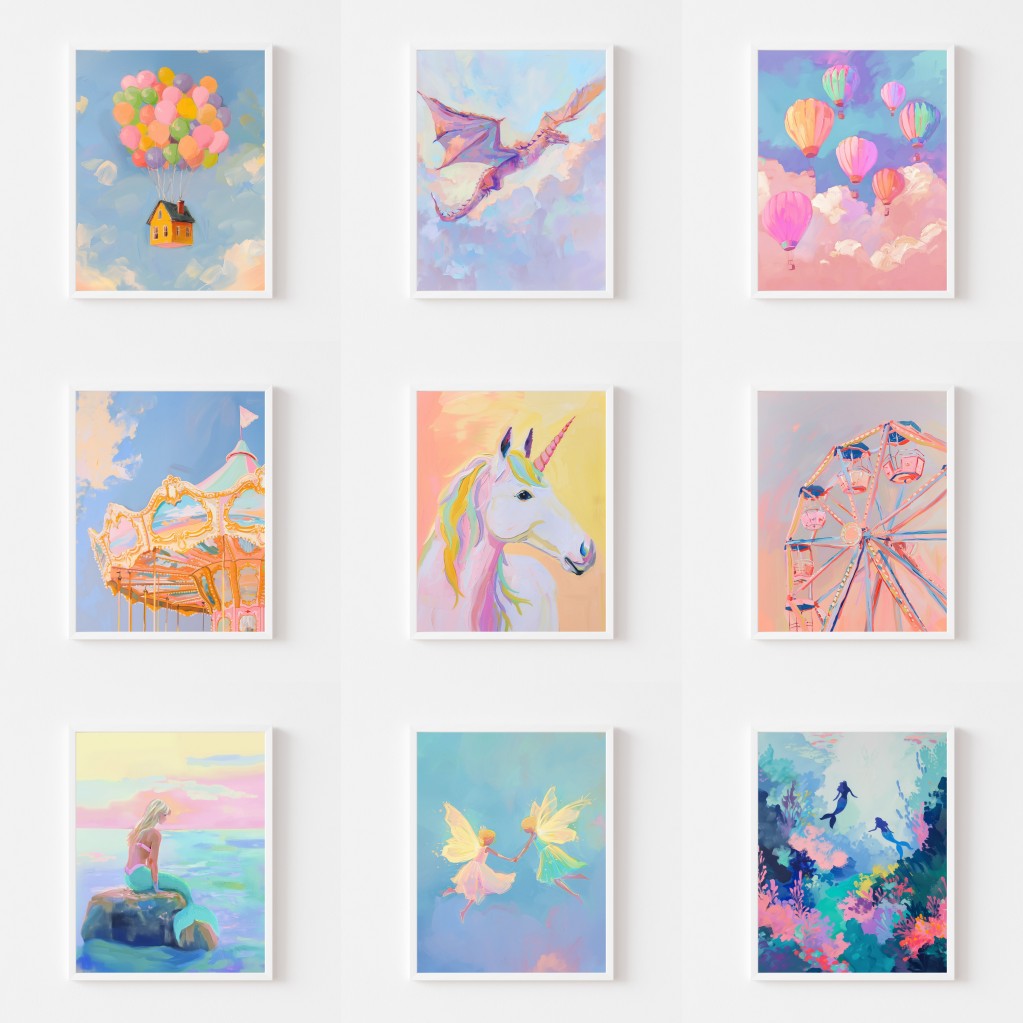 Magiczny Pastelowy Plakat na Ś – Resin Art World recenzja i cena