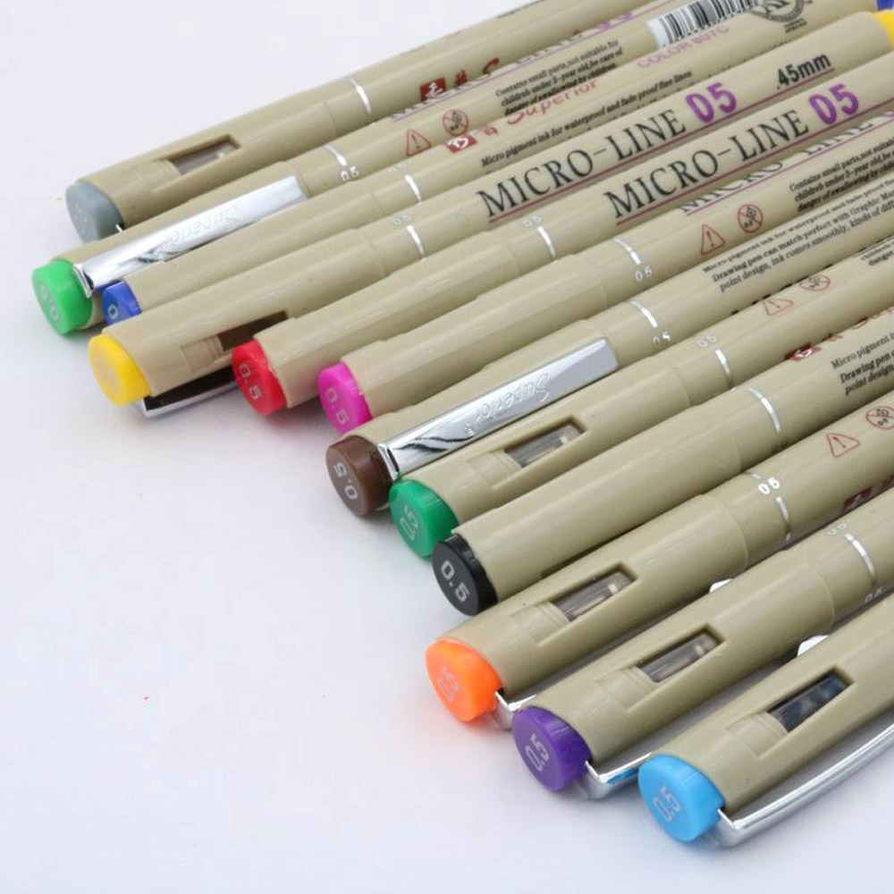 12 kolorów długopisów porowaty – Copic Marker Sketch recenzja i cena