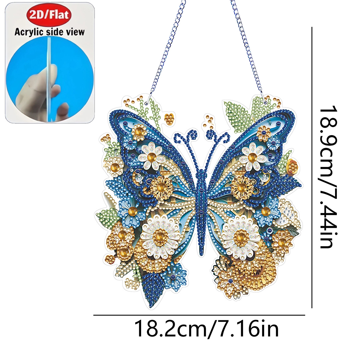 Zestaw do zawieszenia - płaski – Resin Art Gift For Birthday recenzja i cena