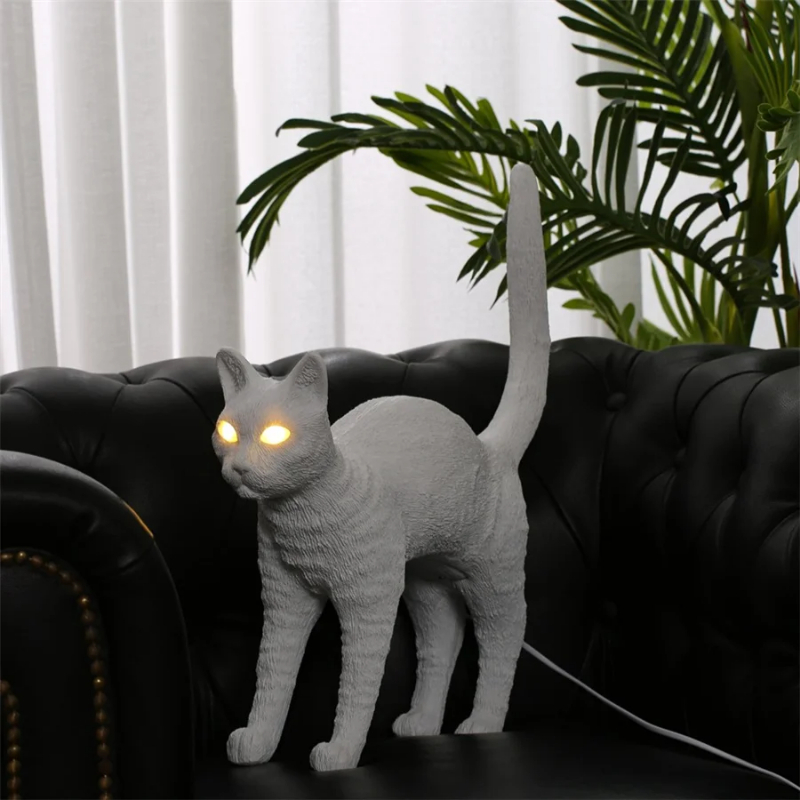 Nordic cat Lampa stołowa Żywic – Resin Art On Floor recenzja i cena