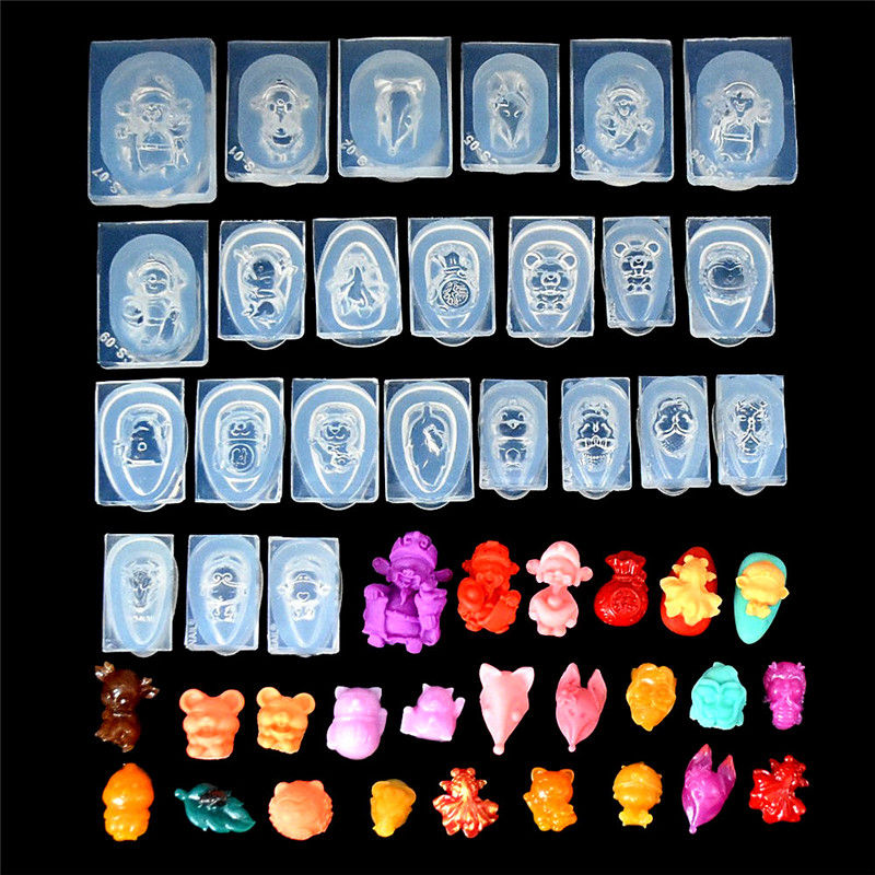 SNASAN 3D śliczne złote rybki  – Silicone Mold Ocean recenzja i cena