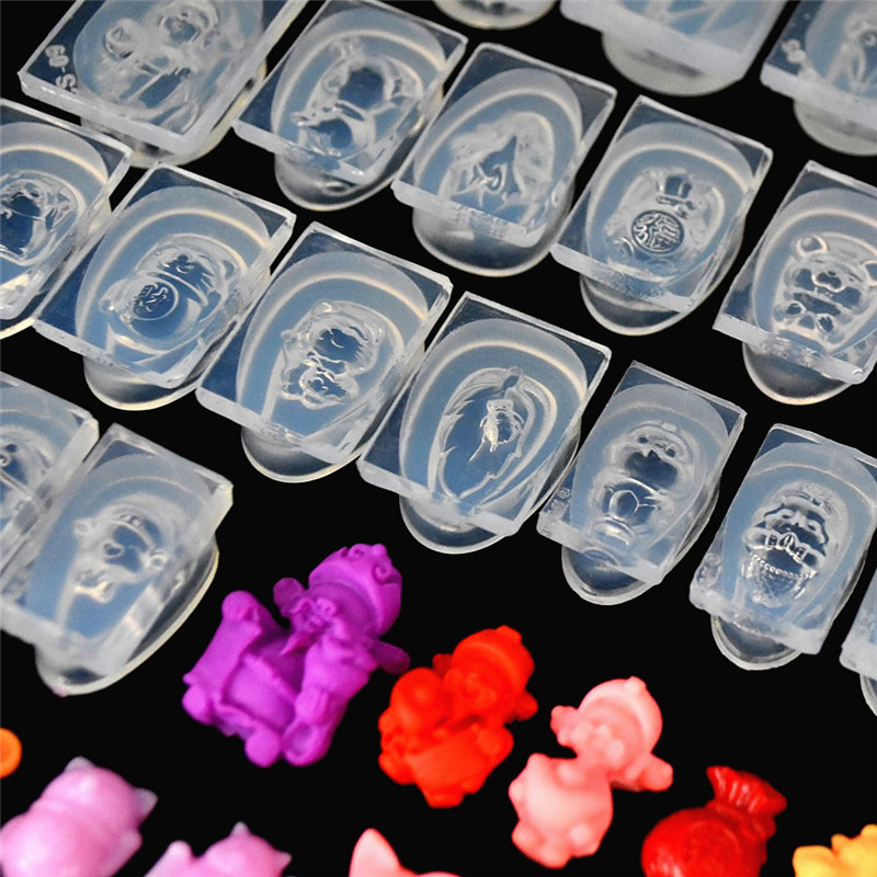 SNASAN 3D śliczne złote rybki  – Silicone Mold Ocean recenzja i cena