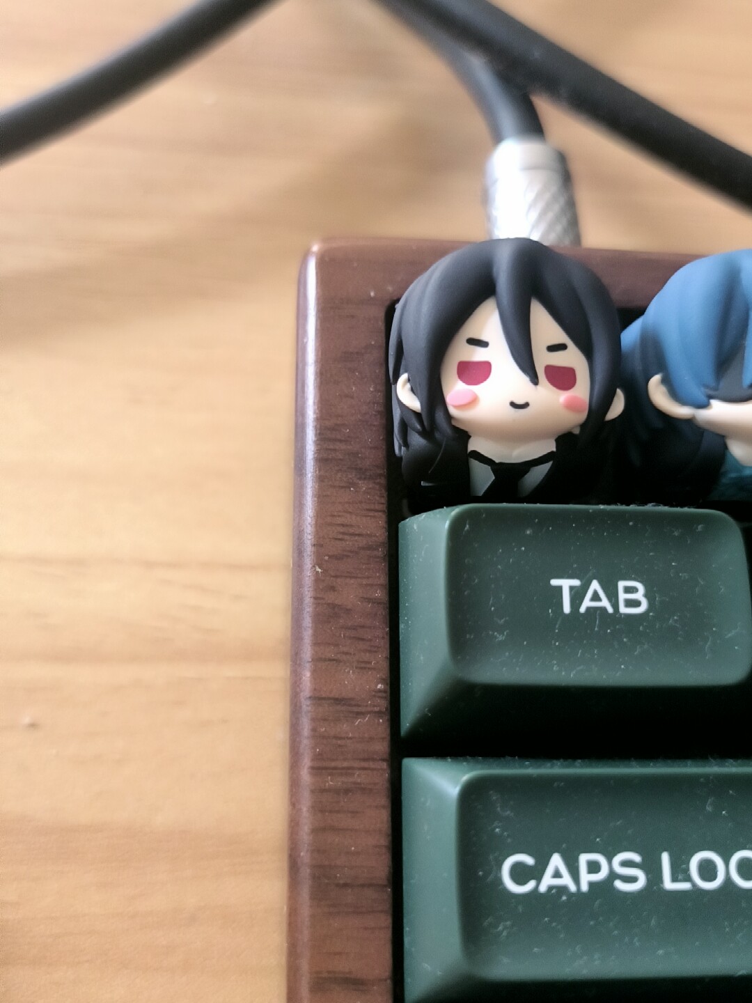Urocze żywiczne keycapy Anime  – Resin Art Toys recenzja i cena