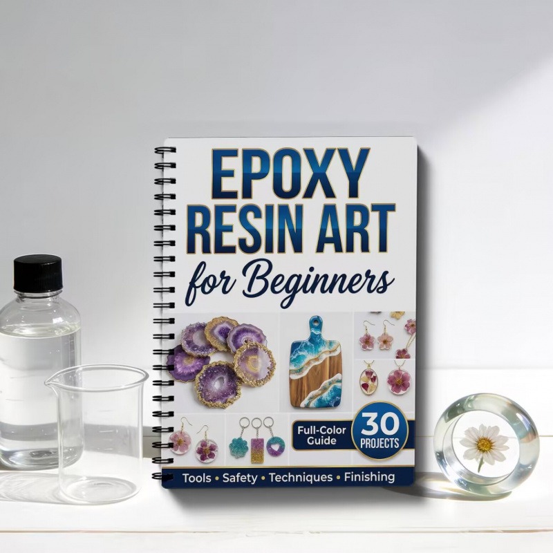 Podręcznik do tworzenia sztuki – Resin Art Learning recenzja i cena