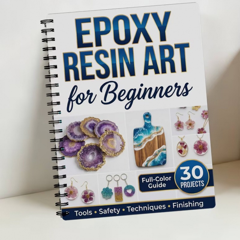 Podręcznik do tworzenia sztuki – Resin Art Learning recenzja i cena