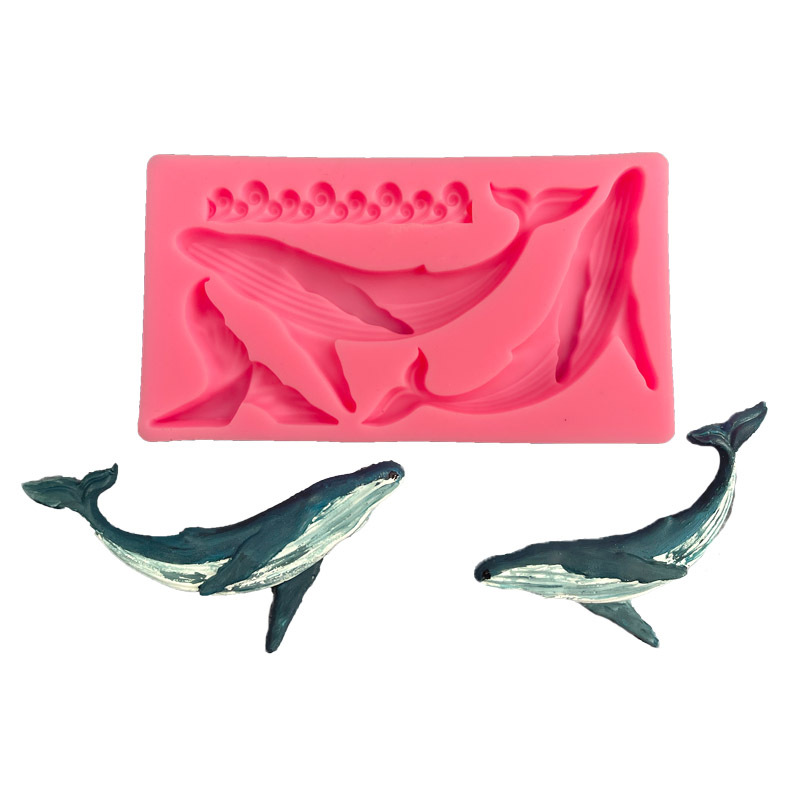 DIY wieloryb silikonowe formy  – Silicone Mold Ocean recenzja i cena