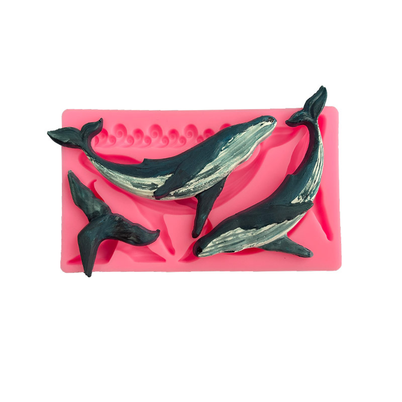 DIY wieloryb silikonowe formy  – Silicone Mold Ocean recenzja i cena