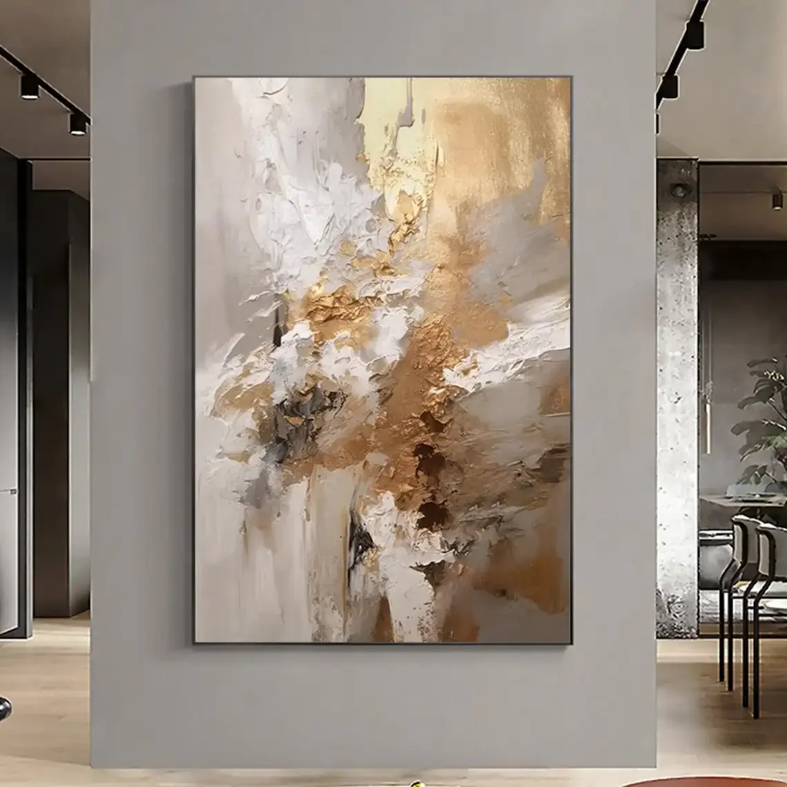 Abstrakcyjny Obraz Olejny na P – Resin Art On Canvas recenzja i cena