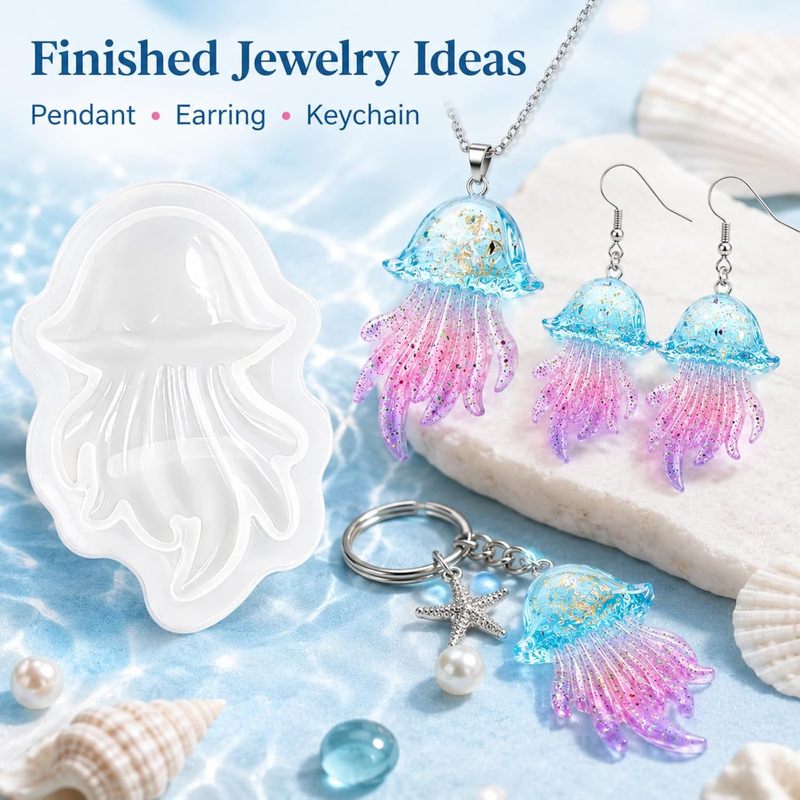 2 Zestawy form z żywicy w kszt – Silicone Mold Ocean recenzja i cena