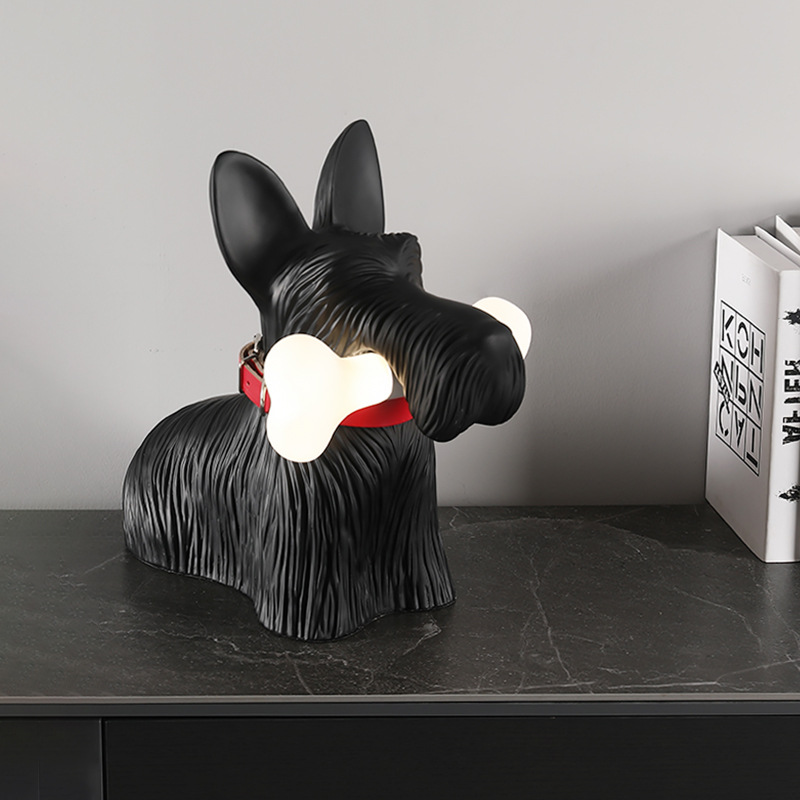 Scottie lampa stołowa dekoracj – Resin Art On Floor recenzja i cena