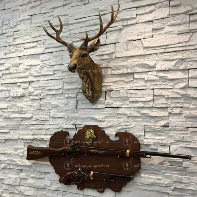 Sztuczna głowa jelenia 43 cm,  – Resin Art Handmade recenzja i cena
