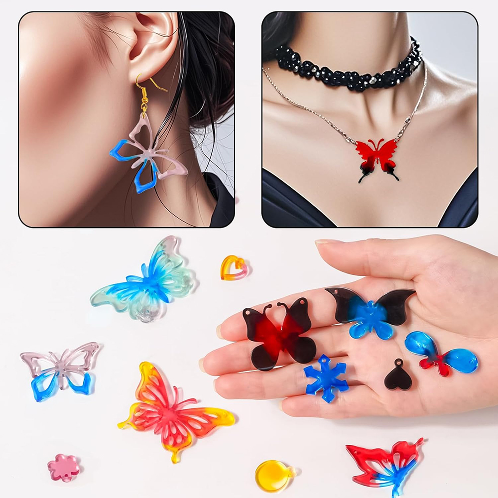 Formy do żywicy na kolczyki, f – Resin Art A Keychain recenzja i cena