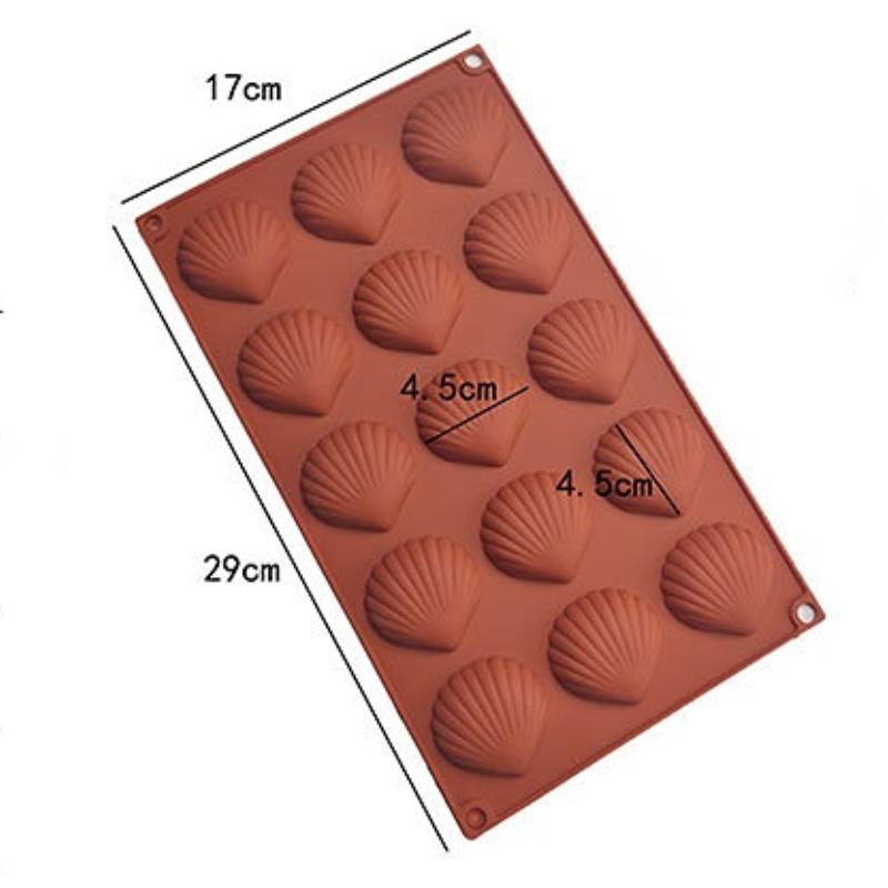 Food Grade Madeleine Cake Mold – Silicone Mold Ocean recenzja i cena