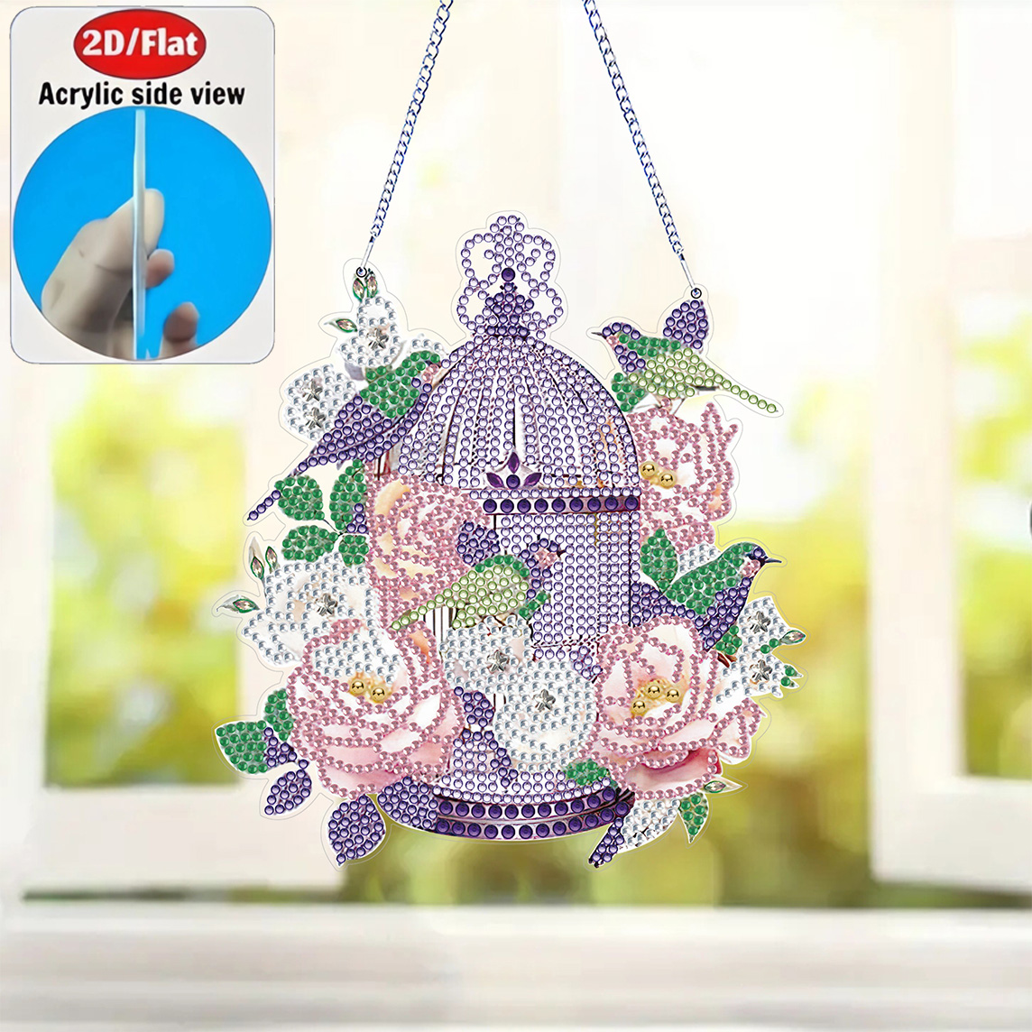 Zestaw do zawieszenia - płaski – Resin Art Gift For Birthday recenzja i cena