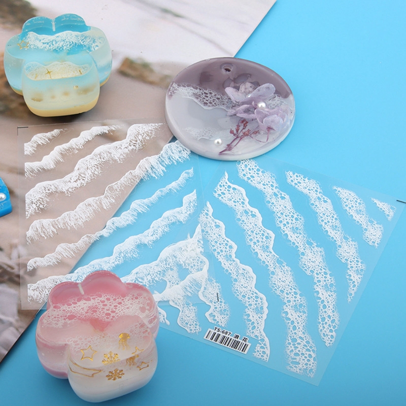 Naklejka z falą Wypełniacz z ż – Resin Art Equipment recenzja i cena